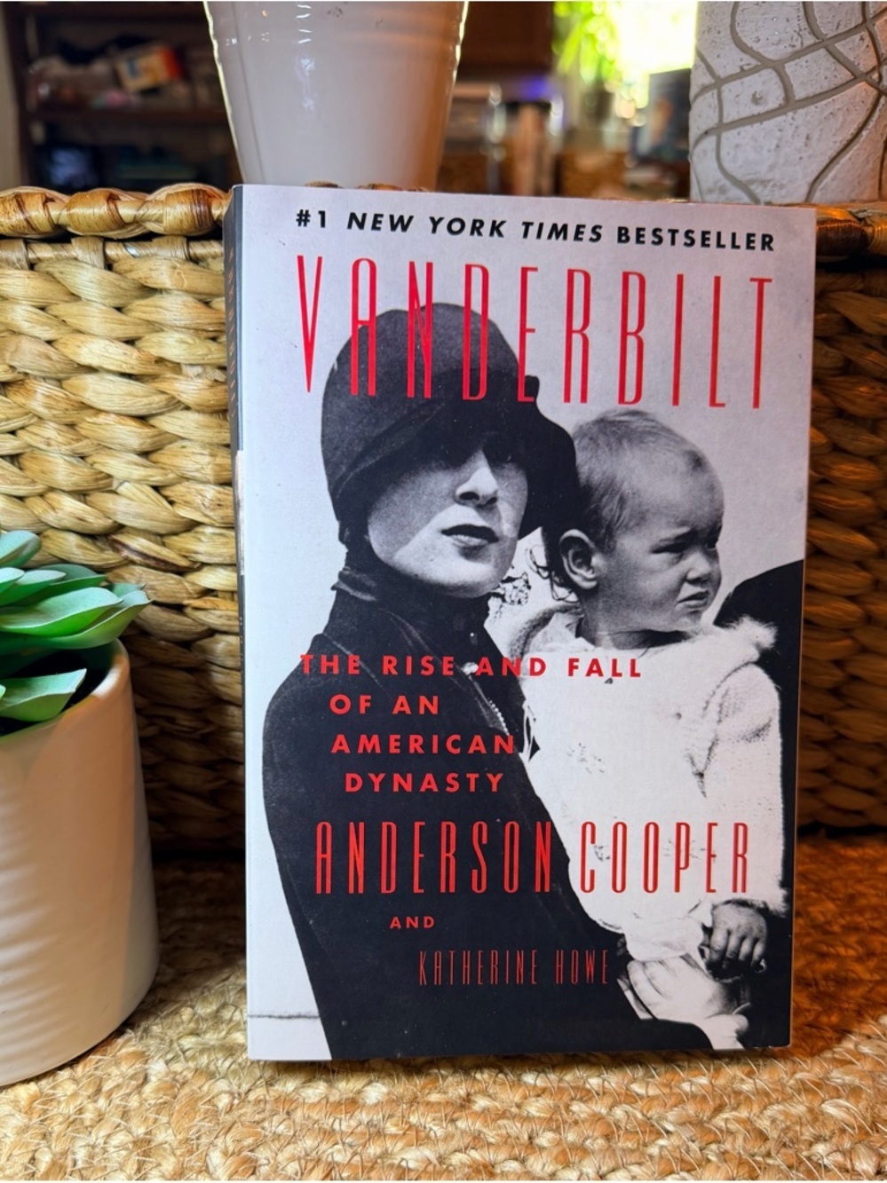 Vanderbilt by Anderson Cooper - Black, White & Red Hardcover/Trade Paperback